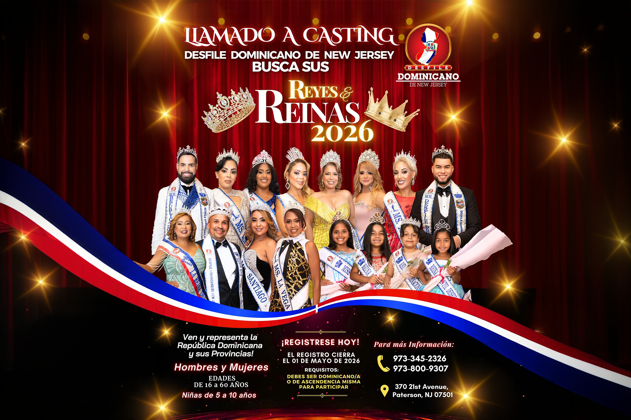 REYES Y REINAS 2026 Paterson